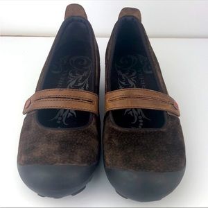 Merrill Plaza Bandeace Brown Size 8